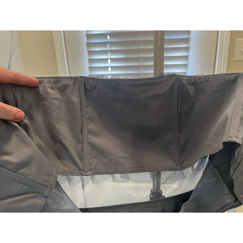 GEORGIA MINI DRESS - SMOKY BLUE- VELVI- Xsmall - Picture 13 of 14